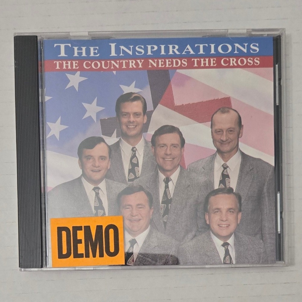 Vintage 1991 The Inspirations The Country Needs The Cross CD Gospel Demo USA